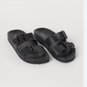 H&M Two-strap Mule Sandals
